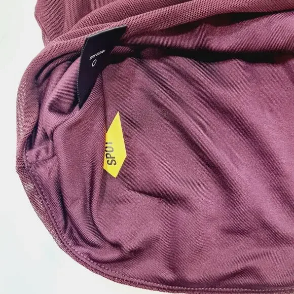 MAJORELLE Monique Crop Top in Plum Purple Large - Picture 8 of 11